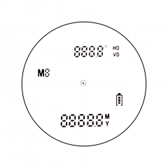 2000m OLED Magnesium Chassis Rangefinder