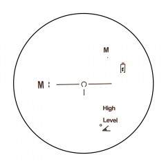 2000M LCD Long Distance Rangefinder